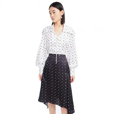 LILY Chic Polka Dot 긴팔 셔츠 142064158