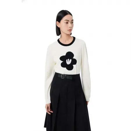 LILY Colorful Jacquard 스웨터 142064200