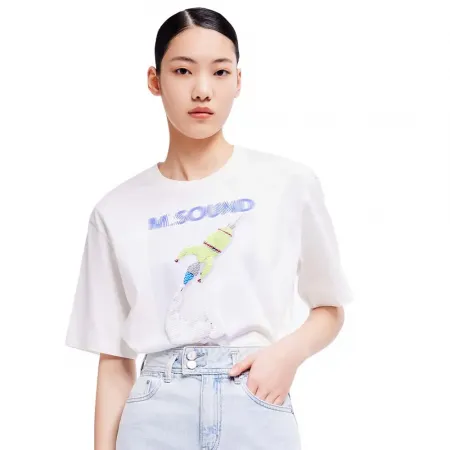 LILY Cotton 반팔 티셔츠 142064240