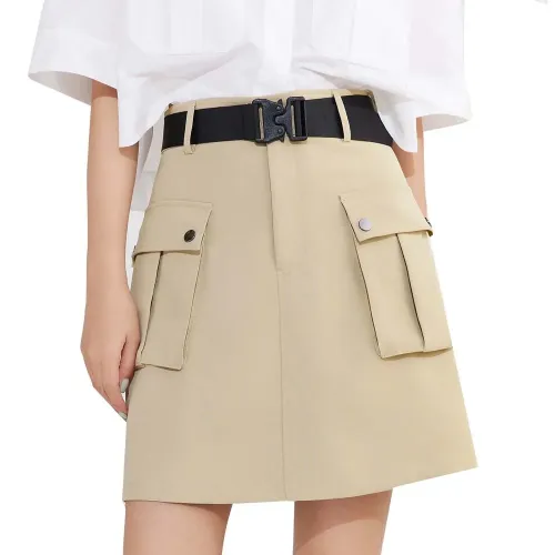 LILY Double Pocket A-Line 스커트 142064267