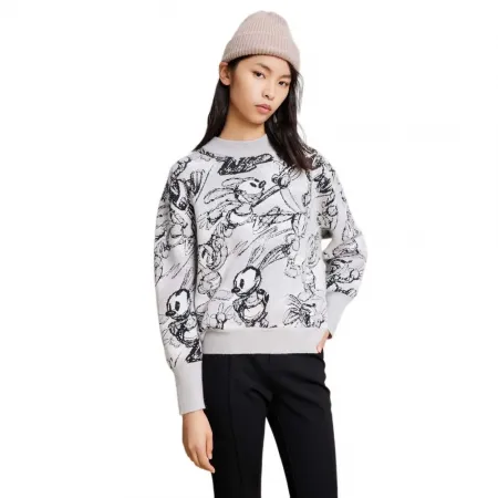 LILY Fun Casual Jacquard 스웨터 142064370