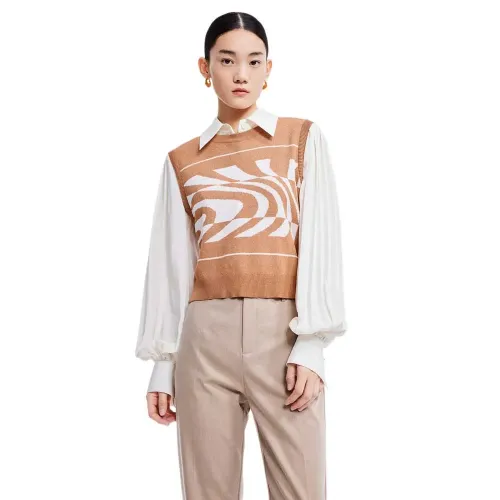 LILY Jacquard 조끼 142064435