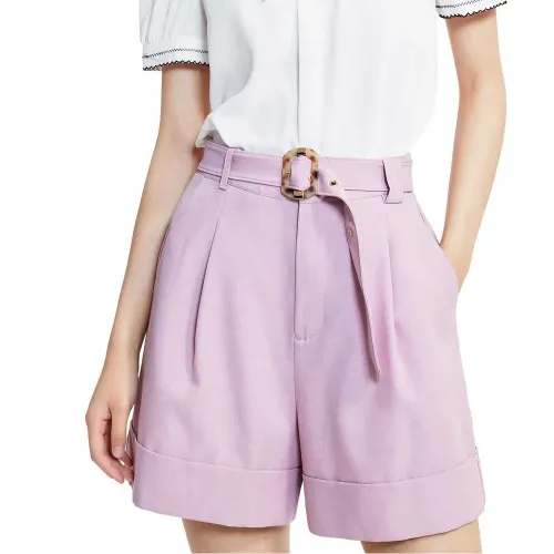 LILY Skinny Fit A-Line Wide Leg 반바지 142064600