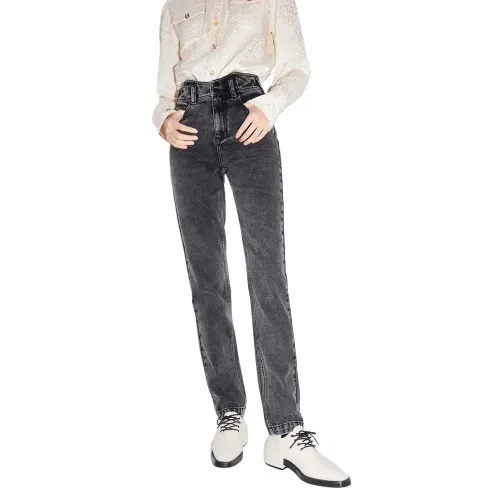 LILY Slim Fit 하이웨이스트 바지 142064630