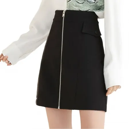 LILY Splice PU 스커트 142064649