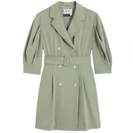 LILY Solid Colour Blazer 드레스 142064651