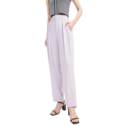 LILY Temperament Solid Color 드레스 바지 142064694
