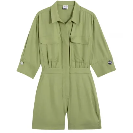 LILY Temperament Solid Colour 점프수트 142064707