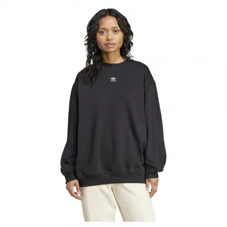 아디다스 에센셜 플리스 Long 오버핏 Crew 스웨터 142096043