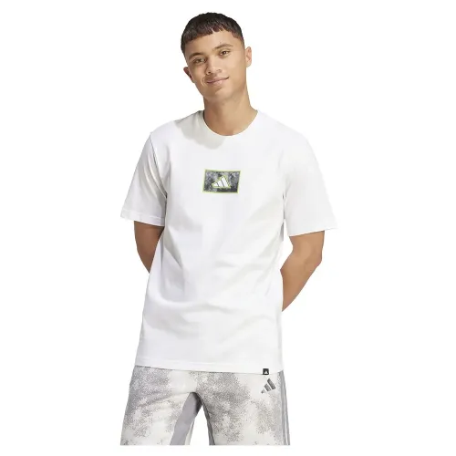 아디다스 Camo Script Graphic 반팔 티셔츠 142116940