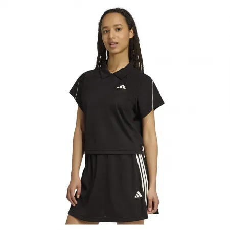 아디다스 Stadium 3 Stripes Tennis Inspired Jacquard Polo 반팔 티셔츠 142118182