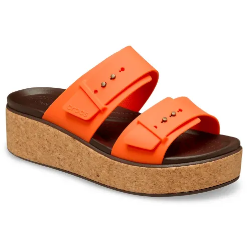 크록스 Brooklyn Cork Buckle 샌들 142125492