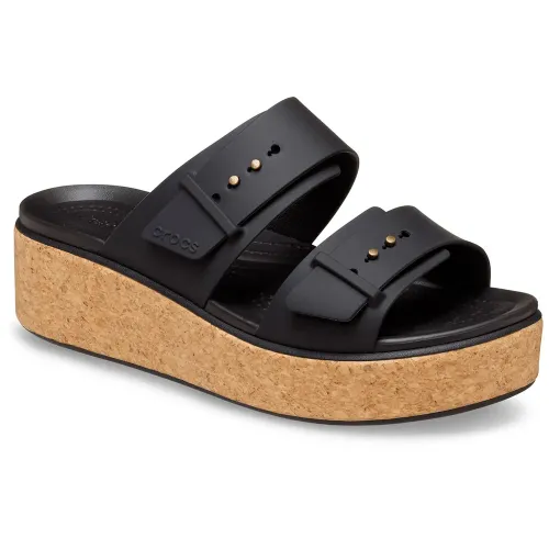 크록스 Brooklyn Cork Buckle 샌들 142125495