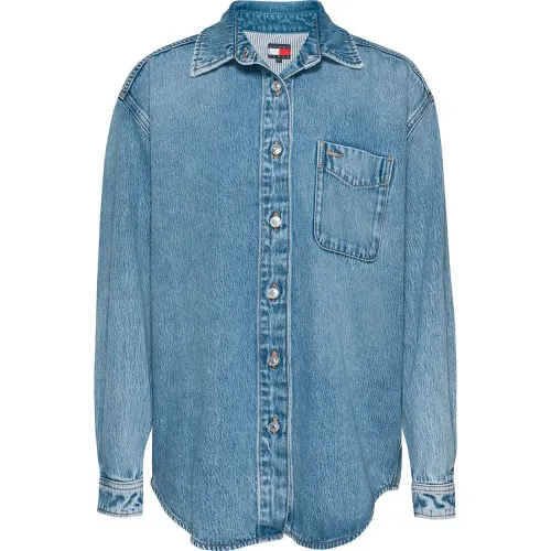 타미힐피거 DW0DW20365 Denim 긴팔 셔츠 142129132