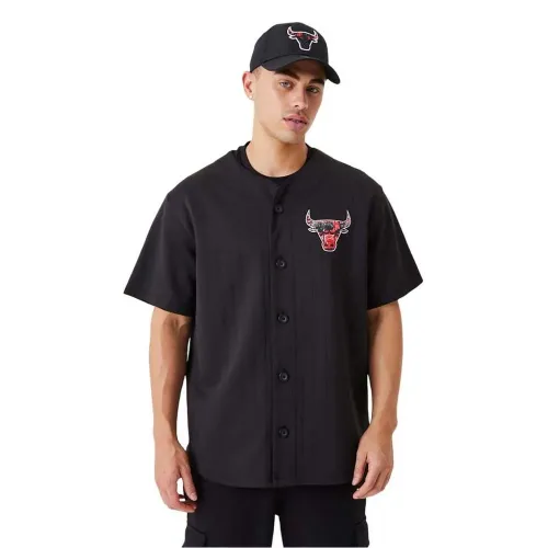 뉴에라 Infill Team Logo Jersey 시카고 불스 반팔 티셔츠 142130643