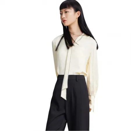 LILY Fashion Niche Flutter 민소매 셔츠 142155538