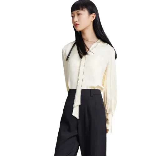 LILY Fashion Niche Flutter 민소매 셔츠 142155538