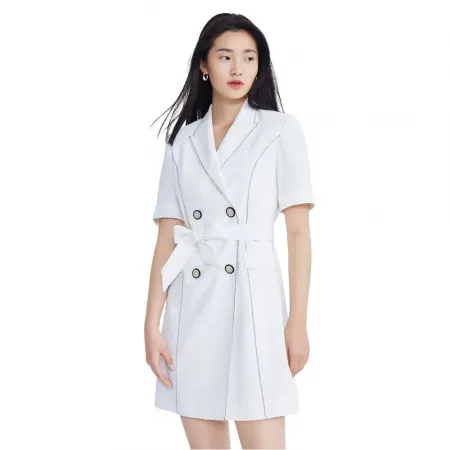 LILY Suit Style 반팔 미디 드레스 142155618