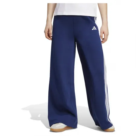 아디다스 3 스트라이프 플리스 와이드 바지 142155800