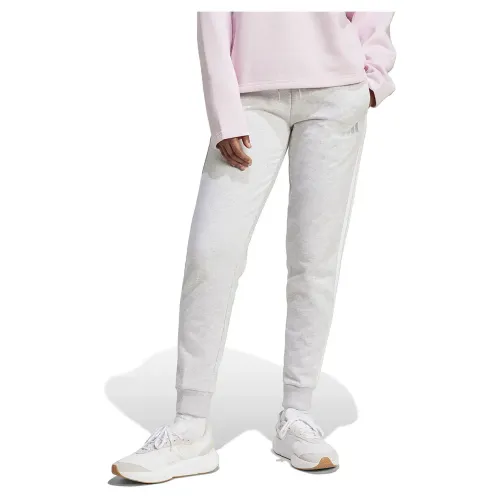 아디다스 에센셜 3 Stripes 플리스 Slim 조거팬츠 142156425