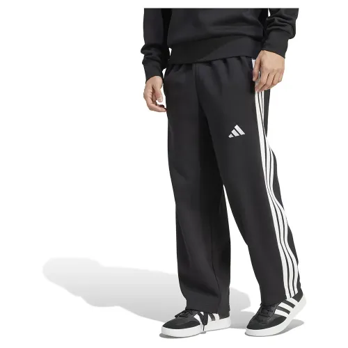아디다스 Essentials 3 Stripes Fleece Wide Leg 바지 142156432