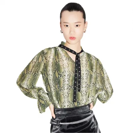 LILY Army Green 스웨터 142161215