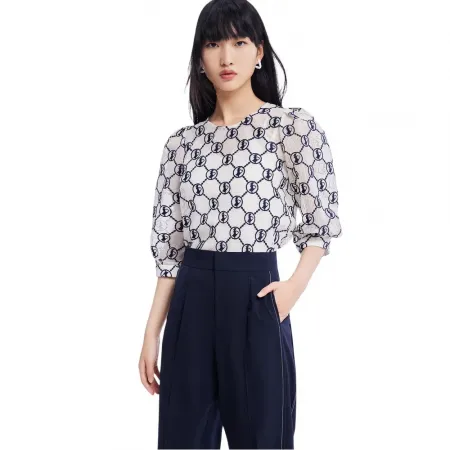 LILY Artistic Jacquard Design 스웨터 142161217