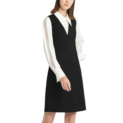 LILY Fake Two-Piece Patchwork 드레스 142161291