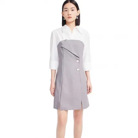 LILY Fashion Patchwork 드레스 142161294