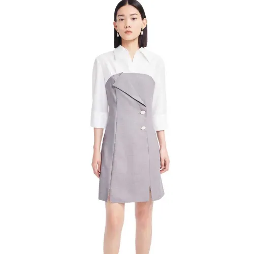 LILY Fashion Patchwork 드레스 142161294