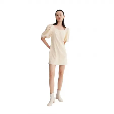 LILY French Square Neck 드레스 142161311