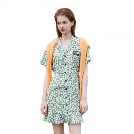 LILY High Waisted Floral 드레스 142161323