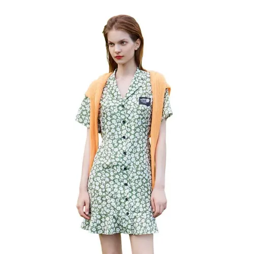 LILY High Waisted Floral 드레스 142161323