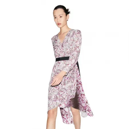 LILY Irregular V-Neck 드레스 142161329