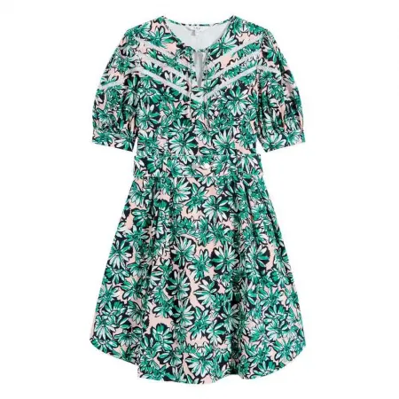 LILY Lace Full Print 드레스 142161334