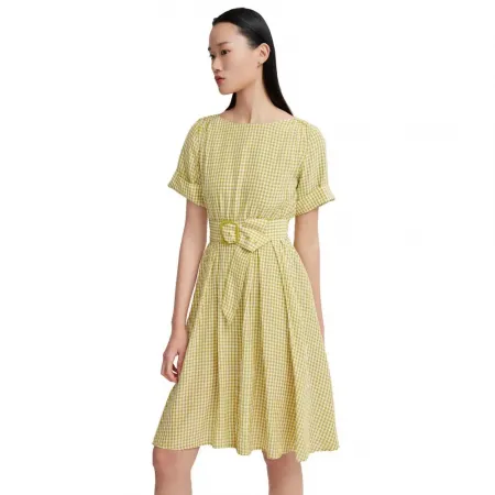 LILY Plaid Lace-Up 드레스 142161367