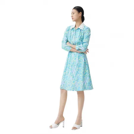 LILY Pleated Shirt 드레스 142161372