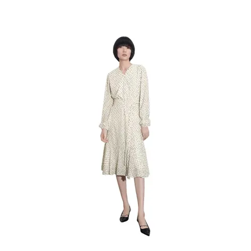 LILY Printed Check 드레스 142161374