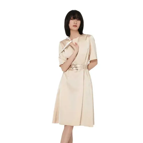 LILY Satin Waist 드레스 142161402