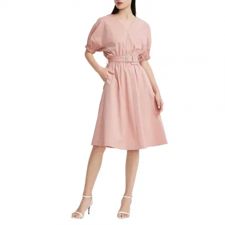 LILY Skater V-Neck 드레스 142161415