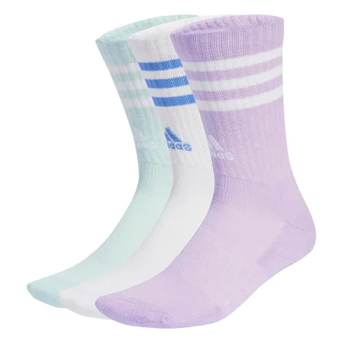 아디다스 3 Stripes Cushioned 크루 양말 3 팩 142169994