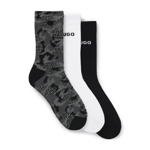 휴고 보스 Camo 10273418 01 크루 양말 3 켤레 142186476