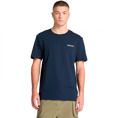 팀버랜드 스몰 리니어 Logo Print 반팔 티셔츠 142210007