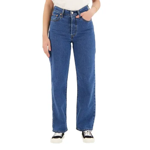 리바이스 Ribcage Straight Ankle Fit 청바지 리퍼비쉬 142213643