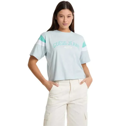 게스 W5GI21-K8HM0 Boxy Fit 반팔 티셔츠 142217275