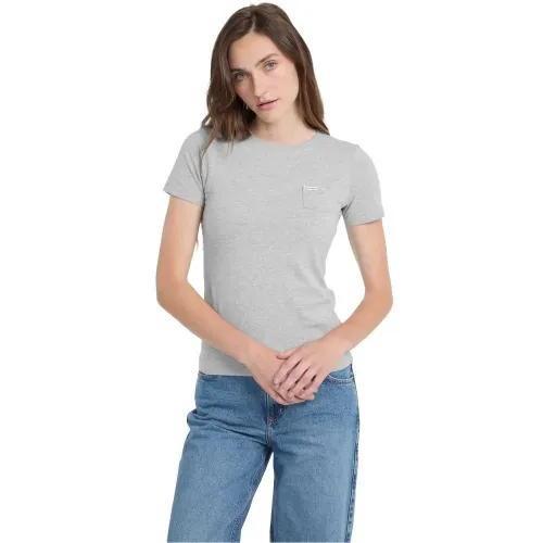 게스 W5RI52-J1314 Slim Fit 반팔 티셔츠 142217432