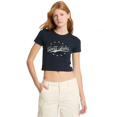 게스 W5RI59-J1314 Slim Fit 반팔 티셔츠 142217456