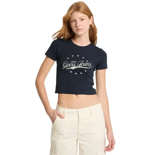 게스 W5RI59-J1314 Slim Fit 반팔 티셔츠 142217456