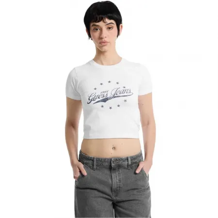 게스 W5RI59-J1314 Slim Fit 반팔 티셔츠 142217458
