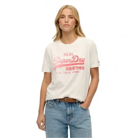 슈퍼드라이 빈티지 Logo Fade 반팔 티셔츠 142222193